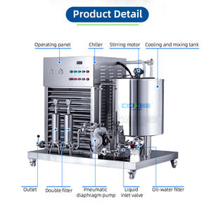 Línea de producción de perfume CYJX, equipo de filtro de acero inoxidable, máquina mezcladora de congelación de Perfume, máquina de refrigeración de Perfume - Product Image 5