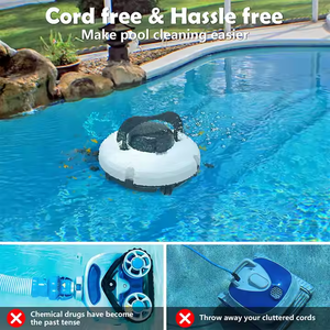 Robot DE LIMPIEZA DE PISCINAS comercial Sistema de succión de aguas residuales de servicio pesado con filtros multietapa para piscinas enterradas - Product Image 5