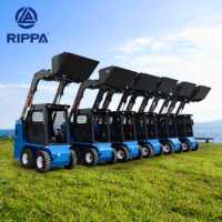 Chargeur compact à chenilles avec livraison gratuite, pelle avant compacte, machines de terrassement agricoles, chargeur à chenilles diesel