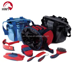 Horse Grooming Set Complete Soft Touch Grooming Kit with Bag Equestrian Equipment