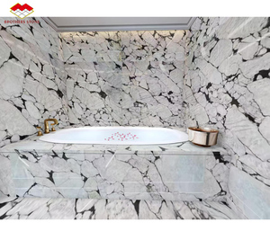 Mármol blanco Calacatta de lujo con vena negra, piedra Natural, losa blanca de Calacatta para encimera de cocina, revestimiento de pared, tocador - Product Image 5