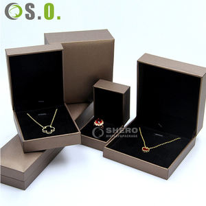 Factory Jewelry Imitation Paper <b>Box</b> Custom Package Design Luxury Pu Leather Jewelry <b>Ring</b> Necklace Jewellery Storage Packing <b>Box</b> - Product Image 6