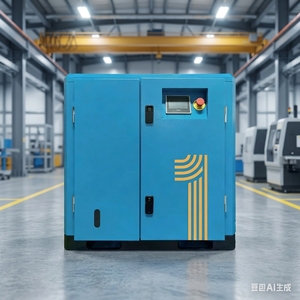 เครื่องอัดอากาศแบบสกรูอุตสาหกรรม Haiyu รุ่น NXT-7.5V ใช้ไฟ DC แบบติดตั้งถาวร หล่อลื่นด้วยน้ำมัน ระบายความร้อนด้วยอากาศ เงียบ ประสิทธิภาพสูง มอเตอร์ PLC - Product Image 5