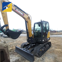 Excavator Hidrolik Bekas XCMG XE60G Mesin Pemindah Tanah 6 Ton Mini Excavator Crawler XE60G Dengan Bucket 0.23m³