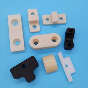 Nylon Limiting <b>Block</b> <b>Plastic</b> Machined Part Wear Resistant For Industrial Use - Product Image 2