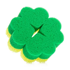 lucky grass washes dishes sponges pots sponges household cleaning tools kitchen utensils