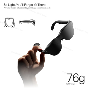 NUEVAS Gafas Inteligentes Rayneo Air 4 Pro AR 2025, DHR10, Versión 4000, 1200nits, Captura de Video 4K, XR de Montaje en la Cabeza - Product Image 5