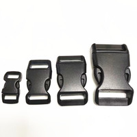 Boucle de sac tactique en plastique à dégagement rapide, boucle de ceinture personnalisée avec logo pour bracelet en paracorde, collier de chien, sac à dos, sangle d'épaule