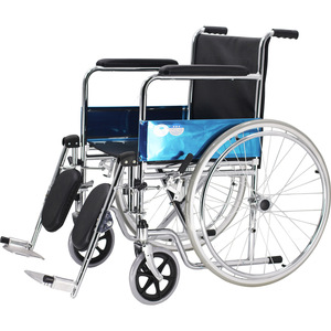 Silla de Ruedas Manual Hiroka Yasu HJK-W927-24, Plegable, Ligera, Portátil, para Uso Doméstico, Material de Hierro - Product Image 3
