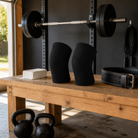 Genouillères de compression en néoprène 5 mm, résistantes, pour squats, musculation, powerlifting, entraînement en salle de sport, hommes et femmes