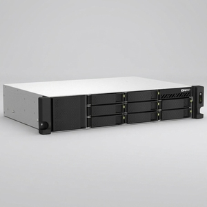 Système de stockage SAN/NAS 8 baies TS-873AEU-RP avec 4 Go de RAM DDR4 – Le boîtier NAS 8 baies TS-873AeU-RP de QNAP offre aux utilisateurs la puissance de calcul... - Product Image 1