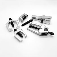 TEBAK Kit de 5 séparateurs de rotules, extracteur de bras de suspension et outils de dépose d'embouts de biellettes, outils de démontage pour l'entretien de l'essieu avant