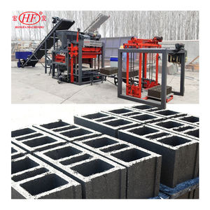 छोटे ब्लॉक कारखाने के लिए डिज़ाइन किए गए खोखले ब्लॉक उत्पादन के लिए QT4-25 पूरी तरह से स्वचालित ब्लॉक मशीन - Product Image 4