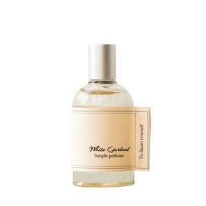 50ml LOGO customized OEMODM elegant perfume packaging bottle empty perfume spray bottle female