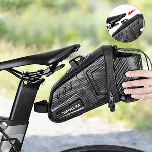 EVA Hartschalen-Fahrradsatteltasche Wasserdichte Fahrradsitztasche Hintere Aufbewahrungstasche für <span class=keywords><strong>MTB</strong></span> Rennrad Fahrradzubehör - Product Image 3