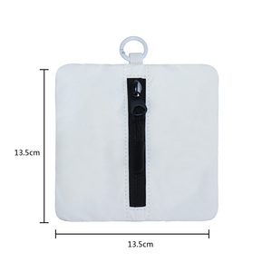 Serie de almacenamiento de viaje Tyvek de moda minimalista, artículos de tocador colgantes multifuncionales, bolsa de almacenamiento de ropa íntima plegable - Product Image 3