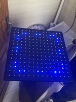 Cabezal de Ducha Cuadrado LED Cromado de 20 Pulgadas, Acero Inoxidable 304, Montaje en Techo, Efecto Lluvia, Alta Presión, para Cocina, Baño, OEM