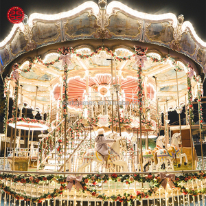 Manège à deux étages de luxe pour parcs d'attractions, fabrication professionnelle à bas prix, à vendre - Product Image 5