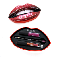 Set Pensil Lipliner Fashion, Lipgloss, Lipstik Matte & Glitter, Perlengkapan Makeup Kosmetik, Label Pribadi Custom