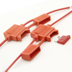 Caja de soporte de fusibles ATC de calibre 12, cable AWG en línea, cobre, hoja de 12V 30A, enchufe estándar - Product Image 1