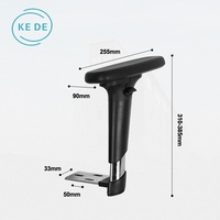 Fauteuil de bureau ergonomique 3D avec accoudoirs réglables, vente en gros, autres pièces de mobilier, fabricant OEM KEDE