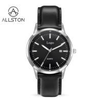 Montre Homme Classique de Luxe Étanche à Quartz, Styles Classiques, Logo Personnalisé ODM OEM, Vente en Gros Usine, Idéale pour Cadeau d'Affaires