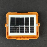 Projecteur LED solaire rechargeable pour extérieur 30W IP66, lampe de travail d'urgence, source de lumière portable pour aménagement paysager et camping