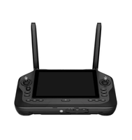 SIYI UniRC 7 Pro 2.4G 5.8G Double Fréquence 40KM Station Terrestre Portable Contrôleur Intelligent pour Robotique UAV UGV USV