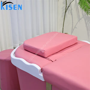 Unité de shampooing stationnaire Kisen avec raccordement de <span class=keywords><strong>plomberie</strong></span> professionnel assurant une pression d'eau maximale pour un spa capillaire ultime - Product Image 6