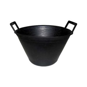 Secchio in Mattoni a Due Manici da 10 Litri Colore Nero - Product Image 2