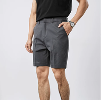Shorts d'été en coton respirant pour homme, style business