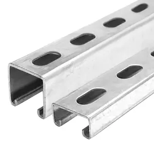 41x41 and 41x21 Galvanized Steel Slotted Strut Channel ( C Channel, Uni Strut Channel)