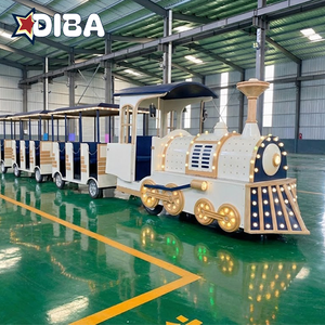 Solutions personnalisées : Train électrique sans rails pour aire <span class=keywords><strong>de</strong></span> jeux, longueur totale 13 mètres - Product Image 5