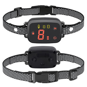 스마트 자동 진동 플라스틱 목걸이 훈련기 디지털 디스플레이 터치 충전 IP67 방수 강아지 훈련용 애완동물 장치 - Product Image 6