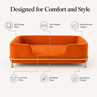 Maison pour animaux de compagnie en bois de style minimaliste moderne OEM/ODM pour chats et chiens - Meuble d'angle multifonctionnel durable pour le salon