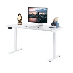 Modern Modular Extendable Convertible Metal Electric Vertical-lift Commercial Office <b>Desk</b> Height Adjustment Ergonomic Design - Product Image 4
