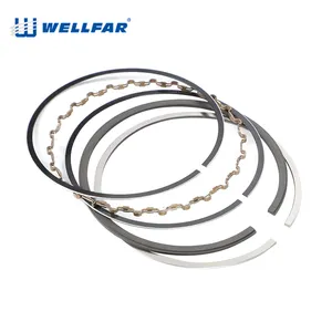 Wellfar chrome plating+alloys+oil ring arch bronze 71mm Piston rings set For Kia Engine Preid