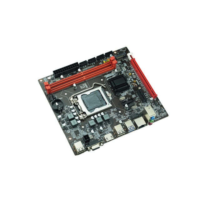 Hot Sale Computer Motherboard H110 H610 H81 B660 H61 H510PC Motherboard Case LGA1700 1200 1155 Support for Desktop Mainboard