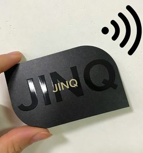 Carte NFC 13,56 MHz - Carte intelligente d'<span class=keywords><strong>identification</strong></span> par radiofréquence en PVC étanche pour le suivi et les commentaires sur les réseaux sociaux - Product Image 2