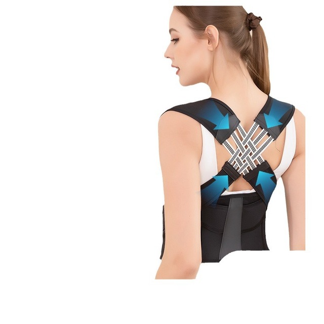 Hot Selling Back Support Belt Posture Corrector Unisex Freely Adjustable Lightweight and Breathable