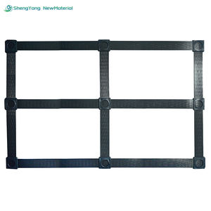 100-40 동축 지오그리드 샘플 도로 기초재료 폴리프로필렌 (PP) 사출 성형 지오그리드 차도 도로공사 - Product Image 1