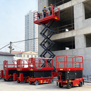 Plataforma Elevadora de Tijera Hidráulica Autopropulsada Pequeña de 20, 30 y 40 Pies con Certificación CE - Product Image 3