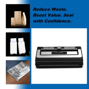 Machine d'emballage sous vide portable pour la maison, scellez sans effort les sacs alimentaires pour une fraîcheur longue durée. Sacs inclus Co - Product Image 5