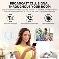 Lintratek — répéteur de signal gsm b8, 2500mhz, booster de réseau 3g/4g lte, pour téléphone, nouveau modèle