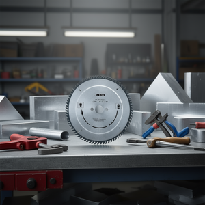 ใบเลื่อยเฟอร์วี 250x3.2x32 Z60 สำหรับอลูมิเนียมและพลาสติกพร้อมเคลือบโลหะแข็ง - Product Image 3