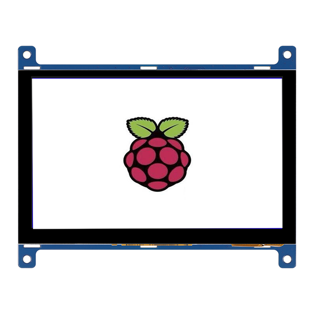 5 Inch Interface Supports TFT LCD Resistive Capacitive Touch Screen 800x480 Resolution Display Monitor for Raspberry Pi 5 4B 3B+