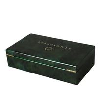 Boîte en bois de hêtre de luxe, faite à la main, moderne, haute brillance, haute qualité, modèle DSO-1011, rectangulaire, sur commande, pour emballage cadeau et rangement
