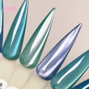 Haute qualité islande bleu oeil de chat UV Gel vernis à ongles coloré paillettes translucide gelée <span class=keywords><strong>manucure</strong></span> échantillon gratuit disponible - Product Image 4