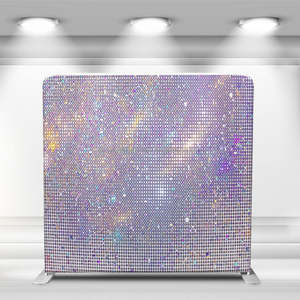 2025ใหม่ฉากหลังถ่ายภาพติดผนังแบบพับได้เงางามสวยงามแผงผนังระยิบระยับสำหรับตกแต่งพื้นหลัง - Product Image 5