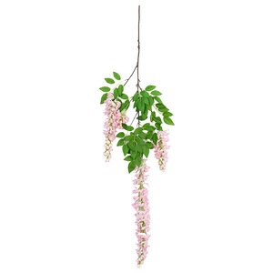 Guirnaldas de Glicinia Artificial, Flores de Seda, Hojas Verdes, Decoraciones para Arcos de Boda, Enredaderas Colgantes, Decoración Floral - Product Image 5